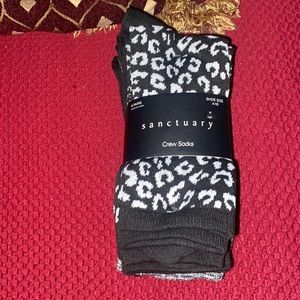 Sanctuary crew socks